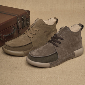 <span class=keywords><strong>Zapatos</strong></span> de Cuero Vintage para <span class=keywords><strong>Hombre</strong></span>, Tallas 38-44, Nuevos, de Primera Capa de Piel de Vaca con Suelas de Goma Suave, <span class=keywords><strong>Zapatos</strong></span> Casuales - Product Image 4