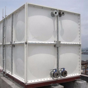 Serbatoio d'Acqua in Plastica Rinforzata con Fibra di Vetro, Serbatoio Modulare Sezionale in FRP GRP - Product Image 1