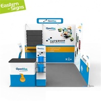 Offres Spéciales : Stand d'Exposition Modulaire Portable Personnalisé pour Salons Professionnels, Mur d'Affichage, Équipement et Revêtement de Sol