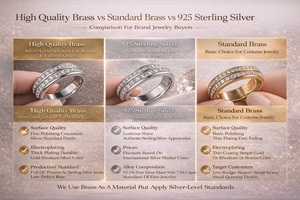 Anillo de Cobre de Alta Calidad, Producción de Joyería Personalizada, Bajo MOQ, Revestimiento Estable para Propietarios de Marcas - Anillo de Flor con Rubí Marquise - Product Image 3