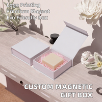 Boîte cadeau rigide magnétique en forme de livre avec logo personnalisé pour la fête des mères, emballage biodégradable de qualité supérieure, boîte de luxe