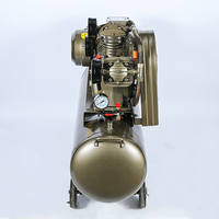 Compresseur d'air à piston industriel haute efficacité, faible bruit, pour outils d'atelier, gonflage de pneus et fabrication