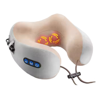 Coussin de massage du cou à infrarouge FENLI U-01, rechargeable par USB