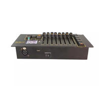 Console d'éclairage DMX miniature conviviale pour les débutants, contrôleur alimenté par batterie pour la pratique en classe, contrôle manuel de l'éclairage facile