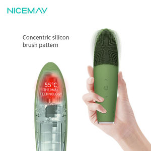 <span class=keywords><strong>New</strong></span> Arrival IPX7 Không Thấm Nước Điện Mặt Scrubber Silicone Bàn Chải Làm Sạch Da Cho Mũi Anh Cắm Nhà Vẻ Đẹp Thiết Bị - Product Image 3