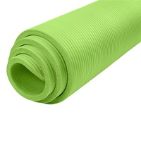 Tapete de Yoga NBR Multicolor de 185 cm de Largo, Antidesgarro, 10 mm de Grosor, Espuma de Alta Densidad, Ecológico, Impermeable, Plegable, con Bolsa de Transporte para el Hogar