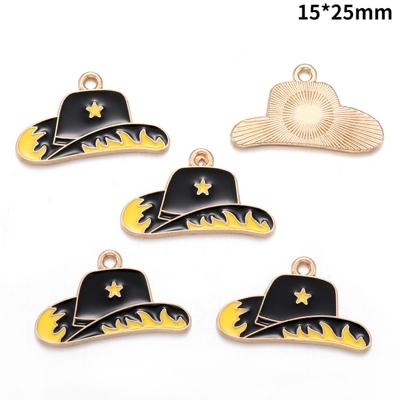 Chapeau de cowboy noir 1525mm 105g