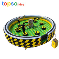 Gonflable Mécanique Wipe-out Fusion Manèges Jeu D'obstacle Jeux Interactifs Pour Enfants
