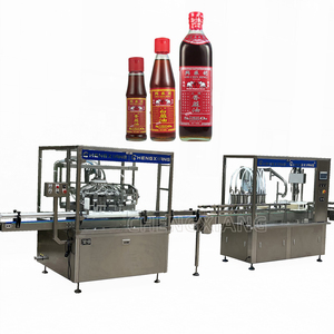 Machine de capsulage remplissante automatique d'<span class=keywords><strong>huile</strong></span> d'olive d'<span class=keywords><strong>huile</strong></span> de sésame de 100ml 250ml 500ml facile d'installation - Product Image 1
