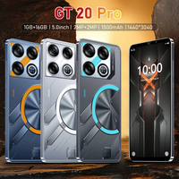 Teléfono Inteligente Desbloqueado al por Mayor GT20 Pro Android Original a Bajo Precio, Teléfonos Móviles Chinos