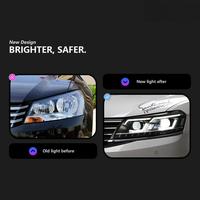 Feux de voiture pour Passat B7, projecteur de phare, lentille 2011-2015, signal dynamique, phare LED, feux de jour, accessoires automobiles