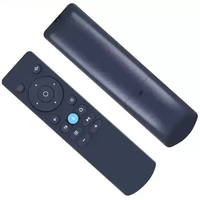 Télécommande vocale à code fixe AN1603 pour projecteurs Euromay/Oumai/BBK, décodeur Rostelecom Wink STB 122A IPTV, noir ABS