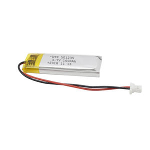 Dünne 501235 170mah li ionen batterie zelle - Product Image 4