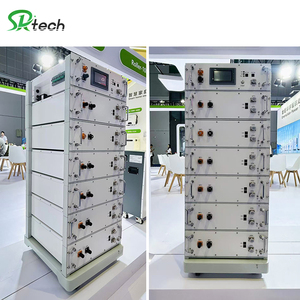 Batterie 51.2V 100Ah 15kWh 20kWh 60kWh avec logo personnalisé pour solution de stockage d'énergie solaire domestique HRH-20k, batterie montée sur rack - Product Image 2