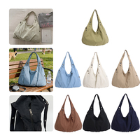 Sac fourre-tout décontracté à la mode pour femme, prix de gros usine, sac à bandoulière grande capacité en nylon de haute qualité pour femme