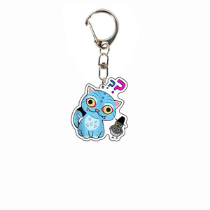 Porte-clés en plastique acrylique pour femmes Kawaii Animation Demon Girls Hunter Group Q Edition <span class=keywords><strong>Witch</strong></span> <span class=keywords><strong>Hunting</strong></span> Style Cartooney - Product Image 4
