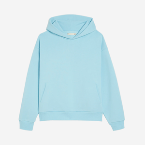 Sudaderas Con Capucha Pull Over Hoodie <span class=keywords><strong>Al</strong></span> Por Mayor Sudadera con capucha de lana gruesa Diseño de gota indefinido Sudadera con capucha en blanco - Product Image 2