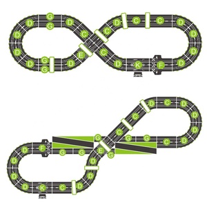 Bechotoy Đồ Chơi Điện Bài Nhạc Đua Xe Kép Đường Ray <span class=keywords><strong>Racer</strong></span> Đồ Chơi Thiết Lập Tốc Độ Trò Chơi Đồ Chơi Cho Trẻ Em Trẻ Em - Product Image 5