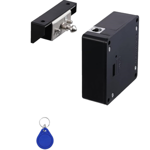Cerradura de tarjeta RFID NFC oculta con recubrimiento en polvo Cdonlock CD230 de 75x75mm para cajones de salas de billar, gimnasios y centros deportivos - Product Image 1