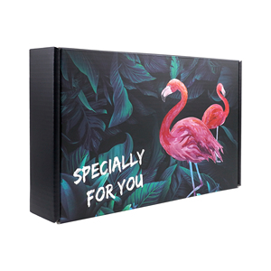 Custom Eco-Friendly Kraft Stamping Corrugated Board Mailer <b>Boxes</b> with Matt Lamination Packaging Solution for Clothing Shipping - Product Image 3