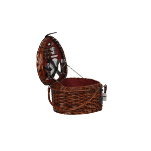 Bộ Giỏ Quà Tặng Ngày Valentine Lãng Mạn Dành Cho Hai Giỏ Dã Ngoại Thiết Kế Tình Yêu - Product Image 3