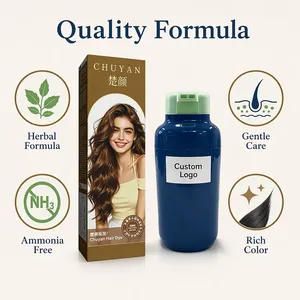 Shampoo nourrissant à base de plantes naturelles, sans sulfate, pour protéger la couleur des cheveux teints, étiquette privée OEM - Product Image 1