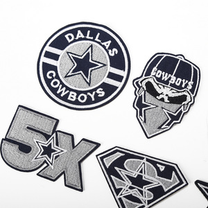 Parches Bordados del Equipo Deportivo de la <span class=keywords><strong>NFL</strong></span>, <span class=keywords><strong>Dallas</strong></span> Cowboys, Parches Personalizados Bordados de la <span class=keywords><strong>NFL</strong></span> Star Cowboy para Ropa, Gorras y Bolsos - Product Image 4
