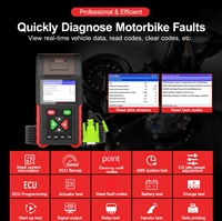 Outil de diagnostic pour moto avec connectivité OBD filaire pour la remapping et la programmation de l'ECU ; Universel M200PRO