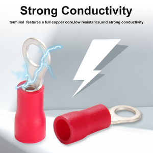 <span class=keywords><strong>PVC</strong></span> cách điện RV Vòng thiết bị đầu cuối trong màu đỏ xanh đen vàng cho uốn điện cho thiết bị đầu cuối - Product Image 3