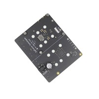Carte d'extension Raspberry Pi 5 X1011 Quad M.2 SSD, adaptateur PCIE vers NVMe 2280 pour disque SSD