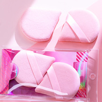 Bouffée de coton compensée bouffée de maquillage de haute qualité avec ruban pour poudre de miel