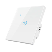 MVAVA Usine 40A Tuya Télécommande Minuterie Vocale Alexa EU WiFi Chaudière Climatisation Chauffe-Eau Tactile Mur Interrupteur Intelligent