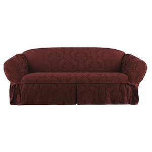 Offre Spéciale <span class=keywords><strong>3</strong></span> places Advanced Luxury 3D Jacquard Damask Design Floral Sofa Slipcover Housse de protection - Product Image 3