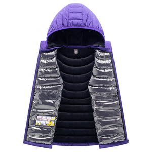 Veste d'hiver <span class=keywords><strong>sans</strong></span> manches pour hommes Manteaux chauds à col épais Gilet en coton rembourré Gilet matelassé pour hommes avec logo personnalisé Gilet matelassé pour hommes - Product Image 4