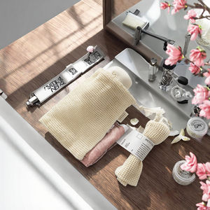 En stock: Bolsas de malla de algodón orgánico de 10x14cm con cordón, ecológicas y reciclables para empaque de cosméticos y toallitas húmedas Yichen - Product Image 6