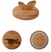 Couvercles en bois, bouchons de bouteilles en bois, couvercles de tasses en bois, couvercles d'étanchéité en bois, couvercles en bois d'acacia, adaptés aux bocaux en verre