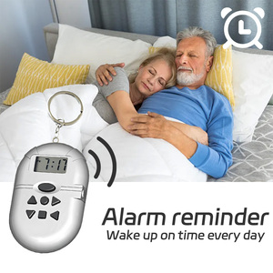 Orologio Parlante con Portachiavi in Inglese/Tedesco/Francese/Spagnolo/Italiano con Allarme e Annuncio Orario Ora per Ora per Non Vedenti e Ipovedenti - Product Image 3