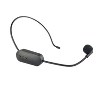 Micro-casque sans fil 2,4 G pour l'enseignement, la guidage, l'amplification, les performances, microphone haut-parleur Bluetooth