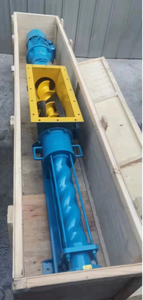 Bomba de tornillo con eje de accionamiento de paletas para transportar materiales de alta viscosidad - Product Image 2