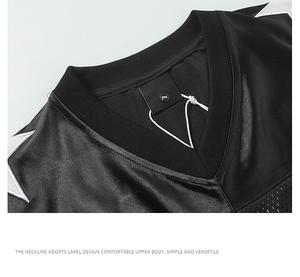 2025 Fashion Boxy <b>Cropped</b> Soccer Jersey Custom Designed American Football Wear for <b>Men</b> Breathable Short Sublimation Jersey - Product Image 3