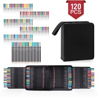 Juego de lápices de colores de 120 colores para adultos, lápices de colores profesionales para artistas vibrantes para dibujar, dibujar, núcleo suave a base de aceite