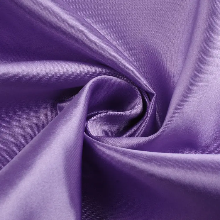 JS-F01-1 Low MOQ wholesale good price silk satin fabric