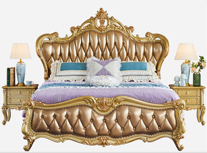 Cama Doble de Madera Popular en <span class=keywords><strong>Australia</strong></span>, Muebles de Dormitorio de Madera Maciza para el Hogar - Product Image 6