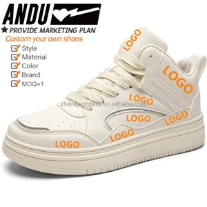 Original Casual Tennis Shoes High <b>Top</b> Sneakers for Men Basketball Style Shoes Men Casual <b>Walking</b> Sneakers Unisex Custom - Product Image 3