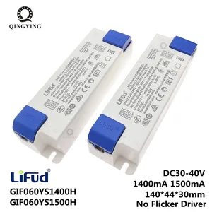 Lifud светодиодный драйвер DC30-40V 1400mA 1500mA LF-GIF060YS серии без мерцания Высокий PF 0,9 светодиодный трансформатор питания для светодиодных модулей