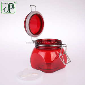 Emballage carré personnalisé en plastique de 350 ml et 380 ml pour <span class=keywords><strong>beurre</strong></span> corporel, lotion et gommage, forme spéciale, couleur <span class=keywords><strong>Kilner</strong></span> - Product Image 4