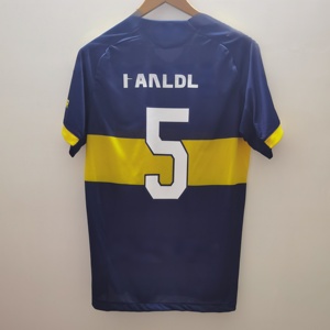 Camiseta de Fútbol al por Mayor para Hombre, Camiseta de Fútbol de Tailandia, Ropa de Fútbol Personalizada de Calidad, Camiseta de Fútbol Local del Club Bocaes Junior 25/26 - Product Image 1