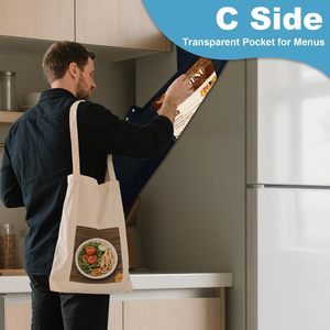 Fridge Organizer Hanging <b>Storage</b> With 14 Pockets Oxford Material <b>For</b> <b>Kitchen</b> And Dorm Room Use - Product Image 6