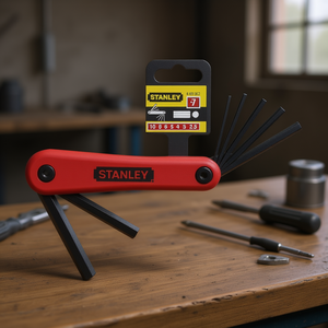 ชุดประแจหกเหลี่ยมสแตนลีย์ 7 ชิ้น 10 8 6 5 4 3 2.5 มม. สำหรับงานที่ต้องการความแม่นยำ - Product Image 3