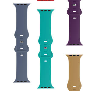 Correa de Reloj de Silicona Líquida para Apple Watch - Comodidad Mejorada de TPU, Comparable a la Correa Original de Apple Watch de 44 mm - Product Image 1